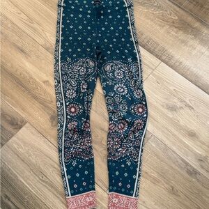 American Eagle Outfitters - Teal Sweater Leggings